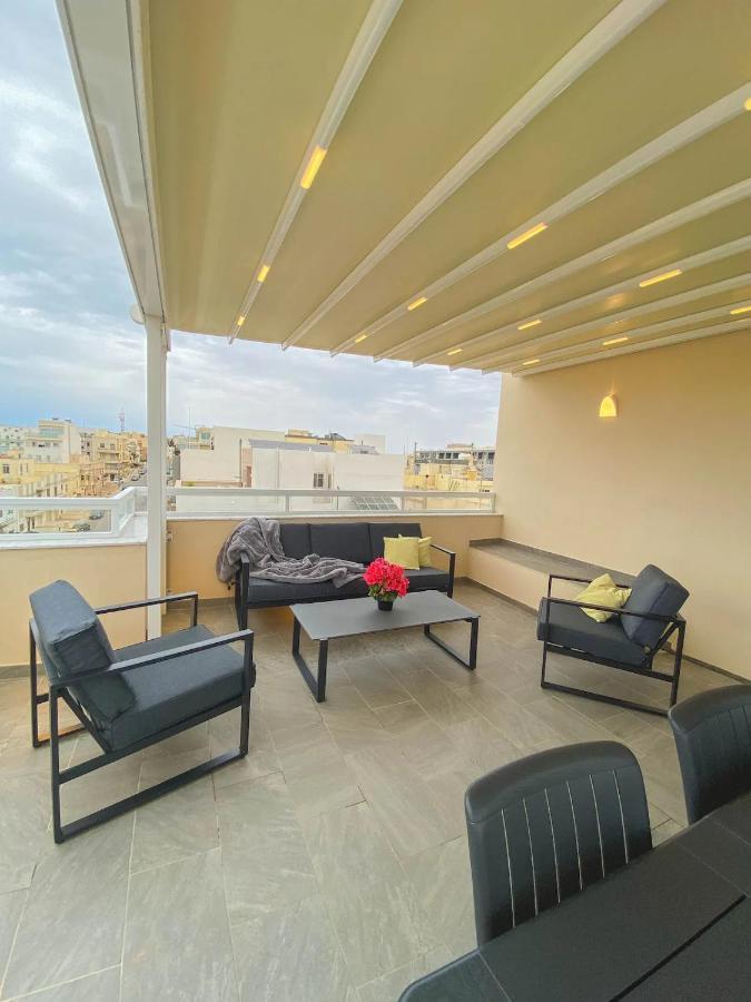 The Blue Mill Penthouse With Beautiful Views Leilighet Naxxar Eksteriør bilde