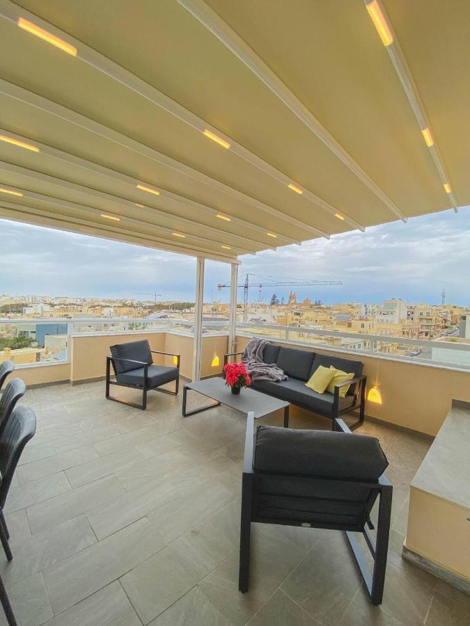 The Blue Mill Penthouse With Beautiful Views Leilighet Naxxar Eksteriør bilde