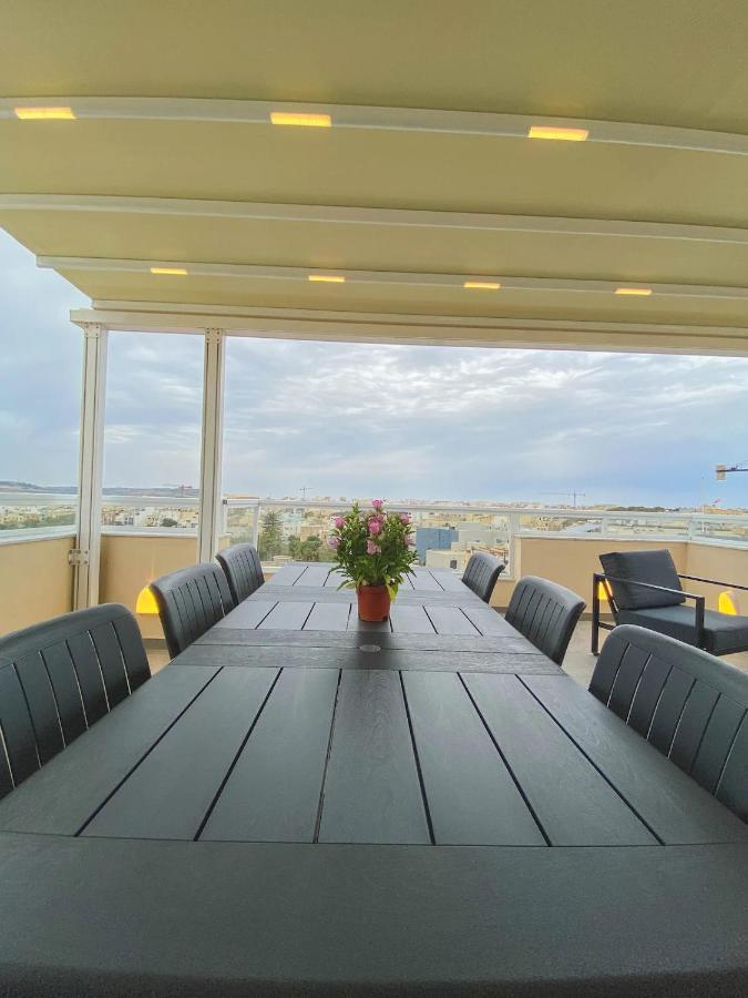 The Blue Mill Penthouse With Beautiful Views Leilighet Naxxar Eksteriør bilde